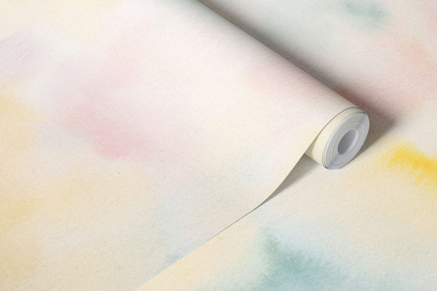 Optimistic watercolor abstract wallpaper roll