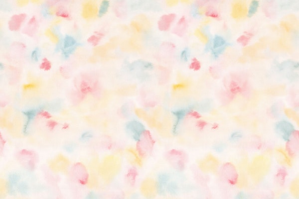 Optimistic watercolor abstract