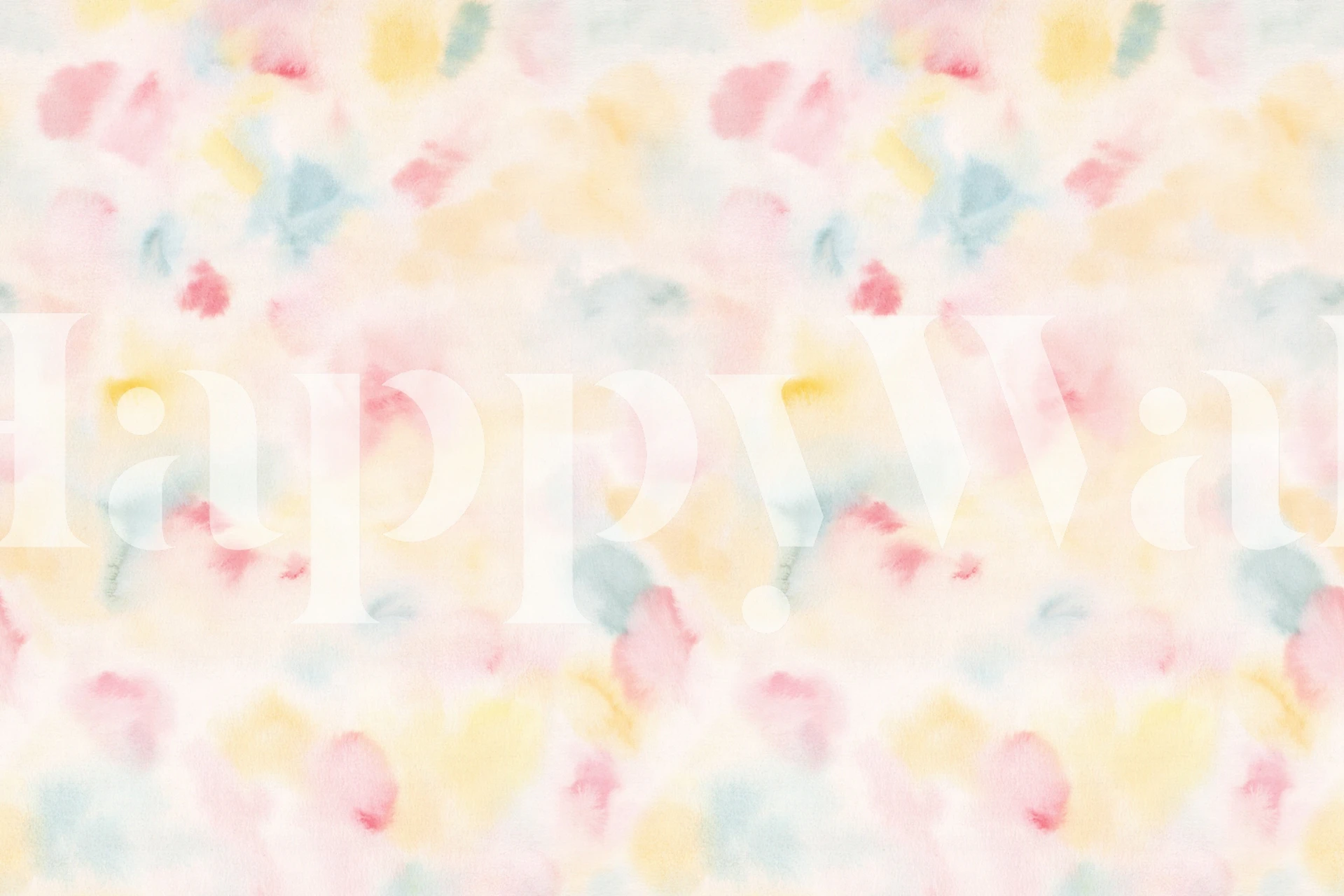Optimistic watercolor abstract projekt tapety pastelowej