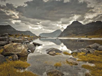 Norwegian Fjord tapete