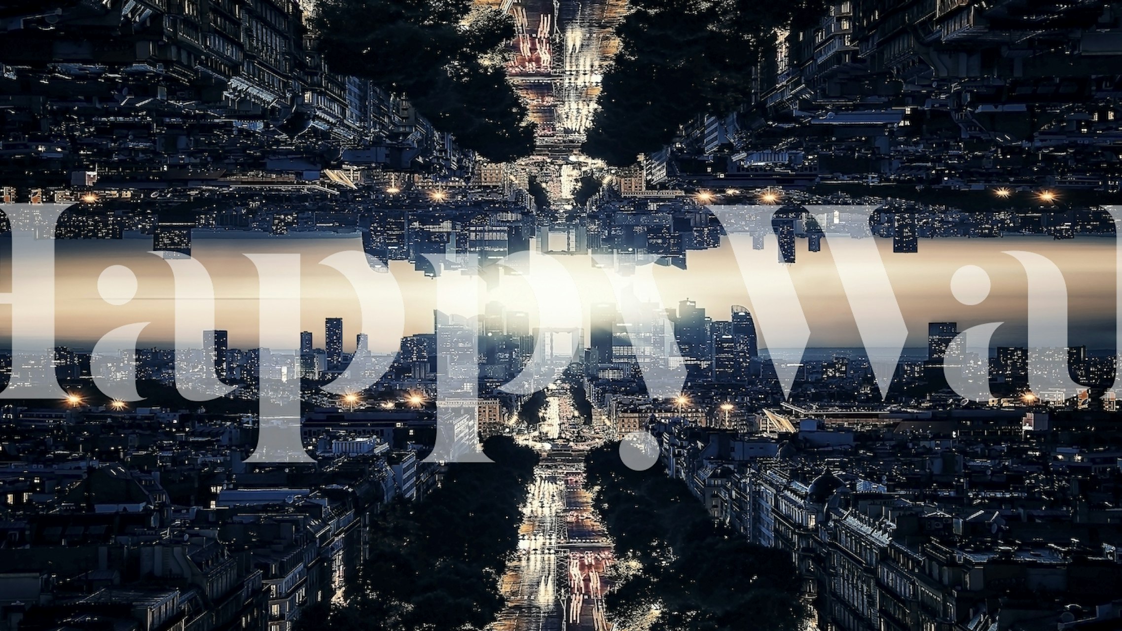 Parallel Universe wallpaper in a modern room