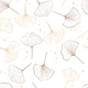 Gold ginkgo biloba