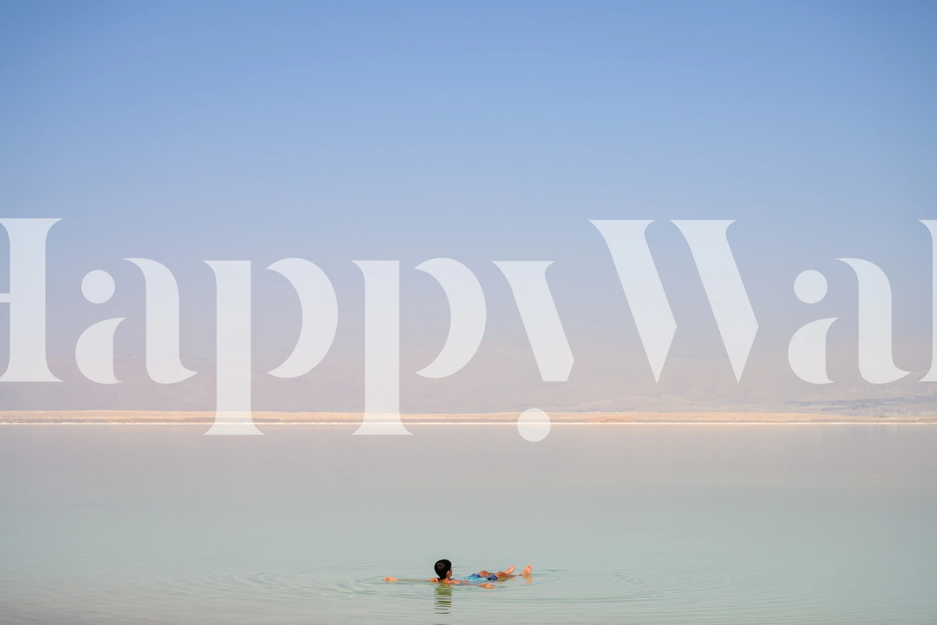 Tapeta The Dead Sea u umirujućoj sobi