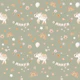 BABY ELEPHANT PARTY SAGE GREEN