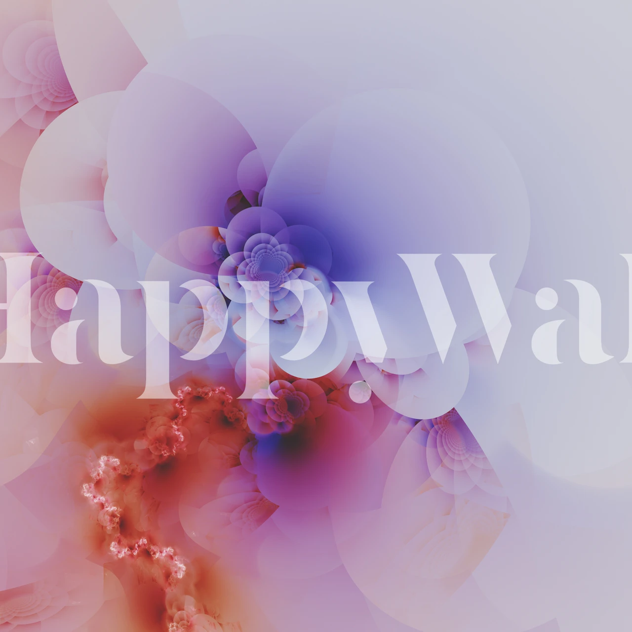 Tapeta Smooth a Delicate vystavená v místnosti