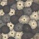 Abstract boho Sea anemones dark 1