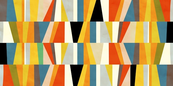 geometric parts colored