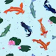 Koi fish sea creatures