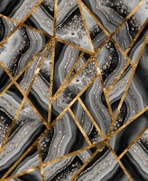 Black Night Agate Gold 3 tapete