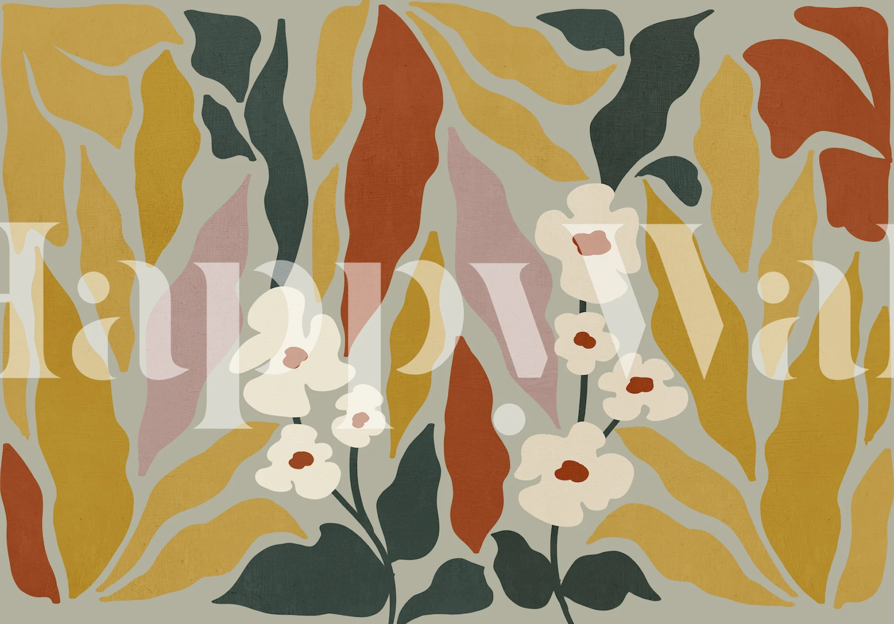 Design tapety Aesthetic Nature 03 v pokoji