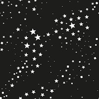 Hand drawn doodle stars and square dots papel de parede