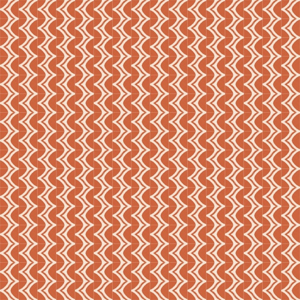 Rustic Uluru Waves Tiles