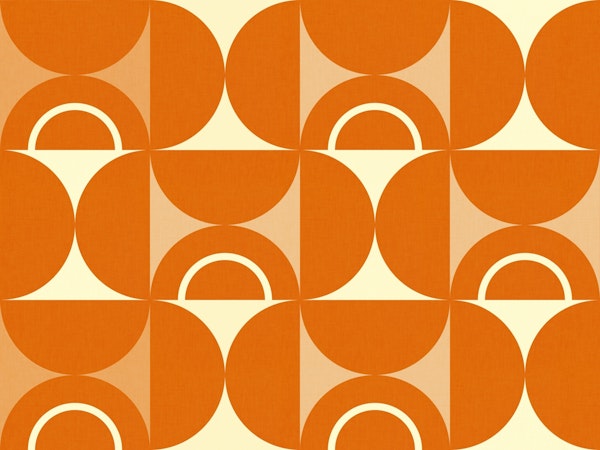 mid mod geometry orange