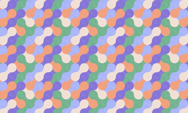 Mosaic retro colorful MD