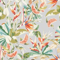 Orange in the palms jungle 202D tapete