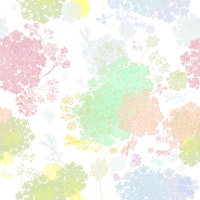 Pretty florals trend lace white tapete