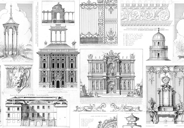 Classic Victorian Architecture Black And White