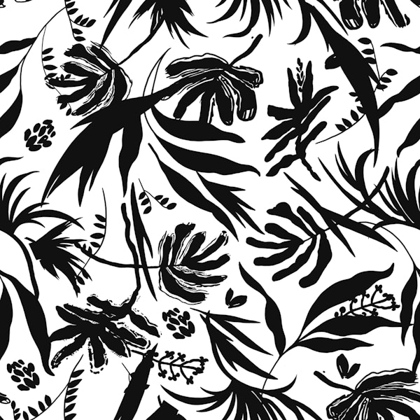 BW Tropical jungle modern 03