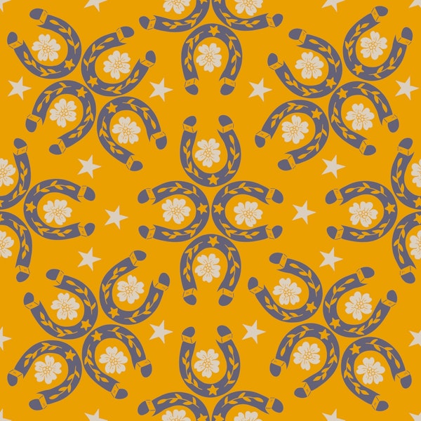 Lucky horseshoes pattern