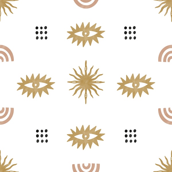 Desert simple shapes boho IV