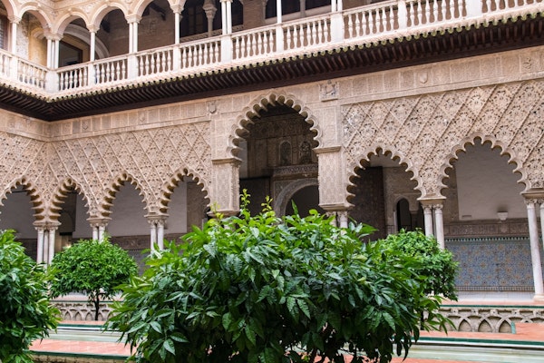 Patio de Doncellas in Seville 2