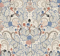 Indian Summer Woodland warm white tapeta