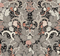 Indian Summer Woodland black tapeta