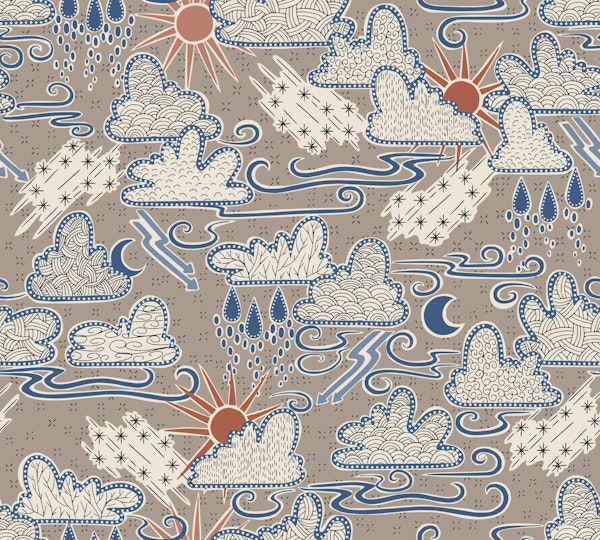 Indian Summer sky tan