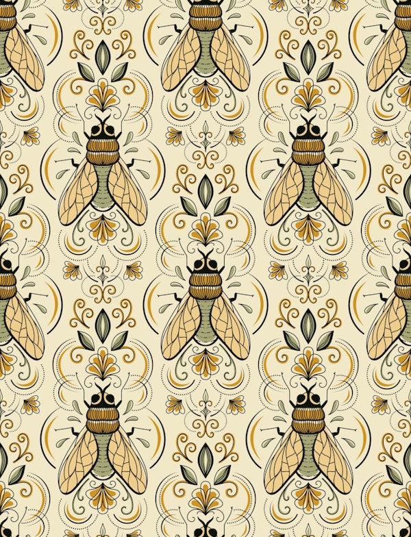 2362 - flies and flowers