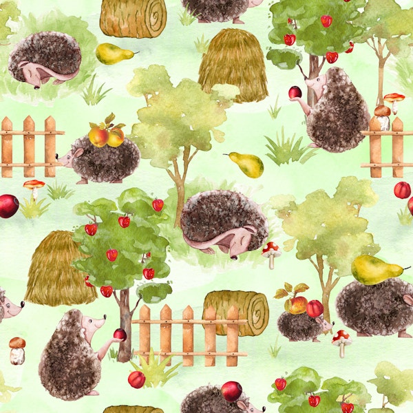 Hedgehogs - Apple harvest