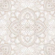 Boho Marrakesh mandala - beige cream