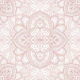 Boho Marrakesh mandala tile - blush pink