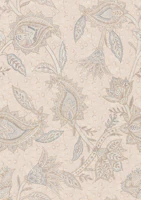 Boho Soft floral paisley wallpaper