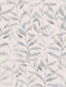 Japandi soft watercolour climbing leaves I