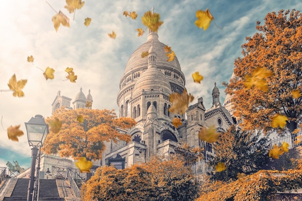 Montmartre At Fall