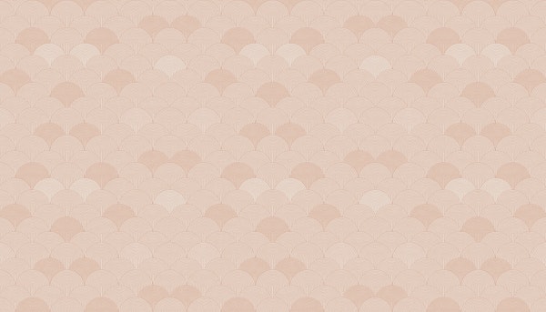 Boho geo arches Peach Fuzz II