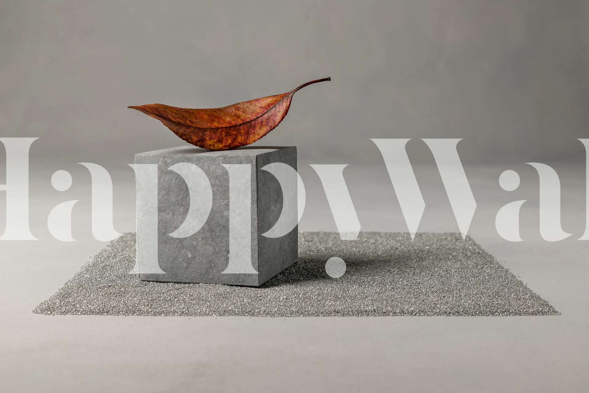 Grey geometric patterns with a contemporary style wallpaper