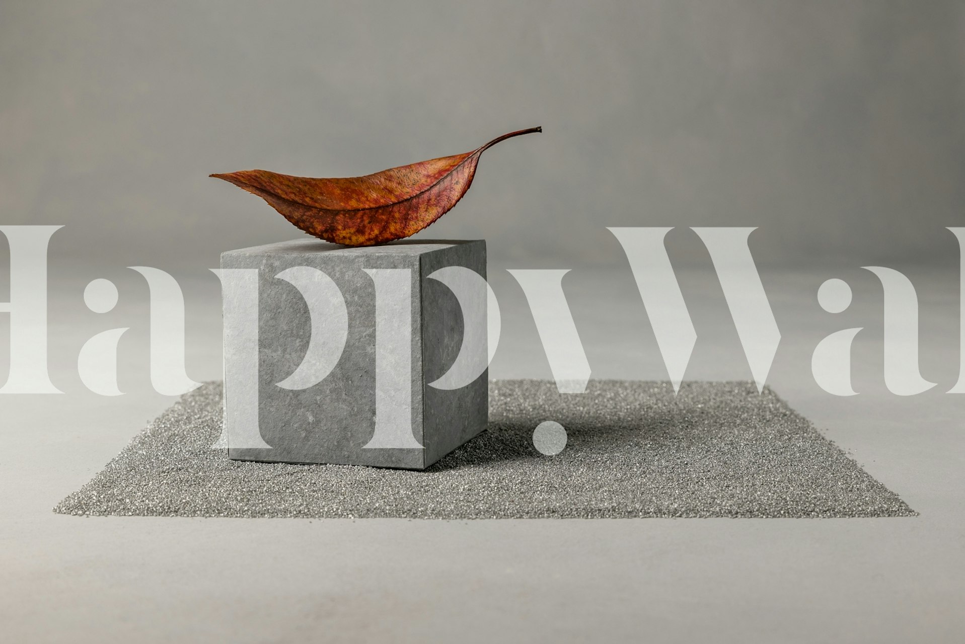 Grey geometric patterns with a contemporary style wallpaper