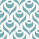 2526 D - poppy flowers, silver blue