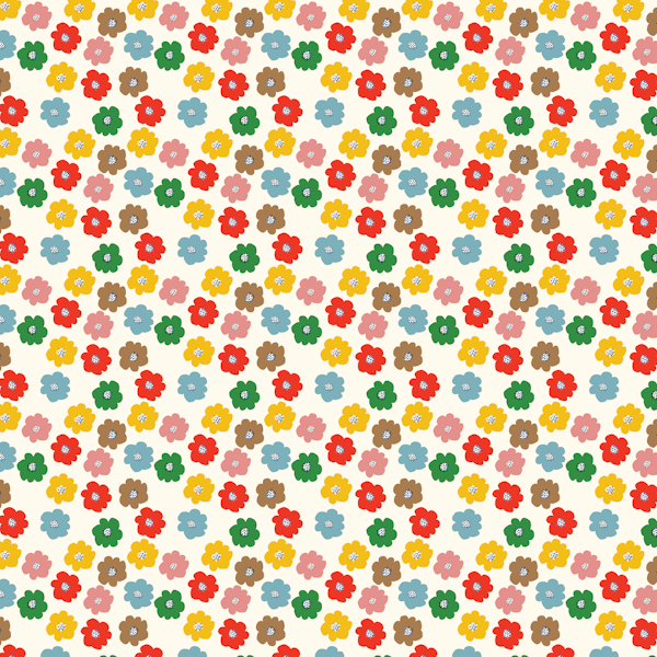 Flower Burst Multicolor