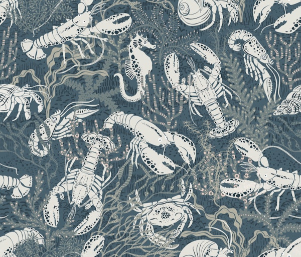 Lobster and friends pattern