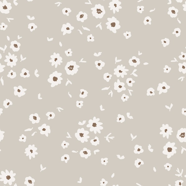 COTTAGE DAISY FLOWER BEIGE