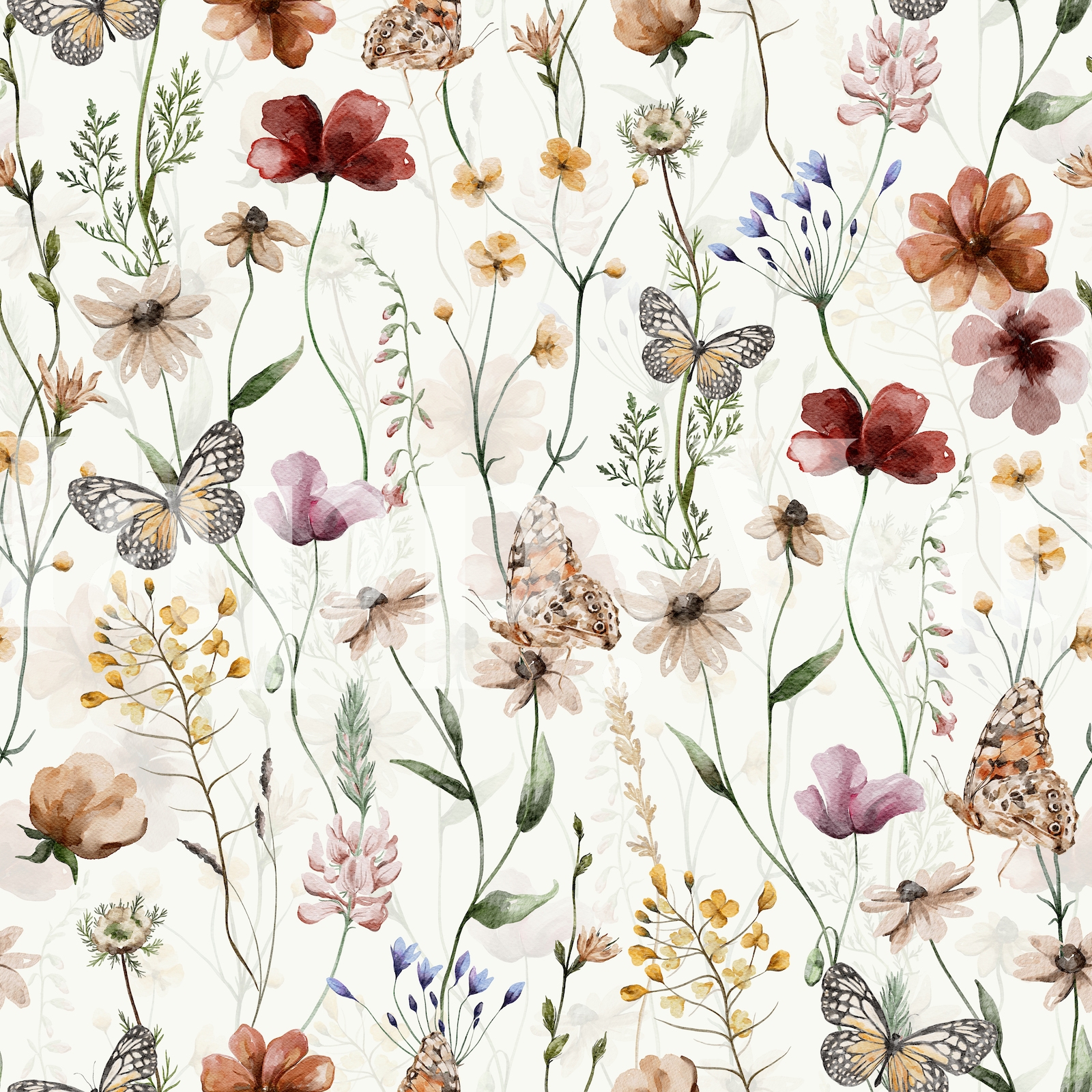 Wildflowers Swedish Sponge Cloth