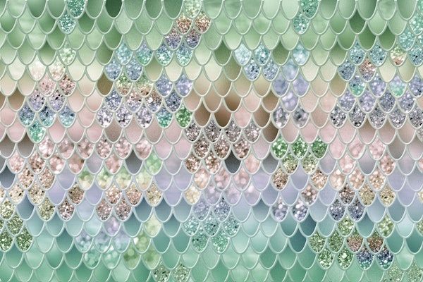 Summer Mermaid Glitter Scales 10