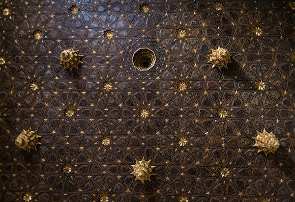 Golden Mudejar Ceiling Seville 1