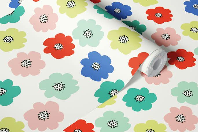 Flower Burstwallpaper roll