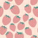 Pink strawberries