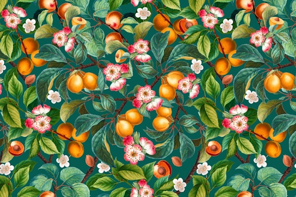 Fruits and Floral Pattern