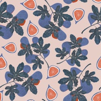 Fig branch tapete