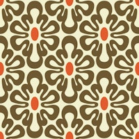 2625 A - abstract retro shapes pattern ταπετσαρία